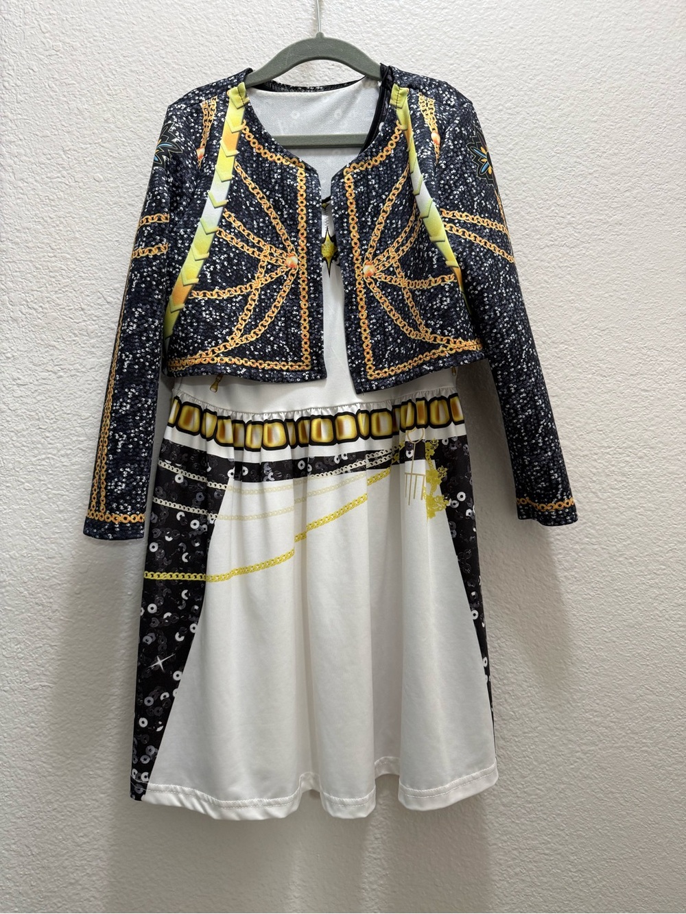 Huntrex Golden Costume with Cropped Jacket